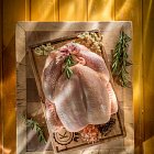 Raw Whole Chicken  - Food Photography © David Cantwell Photography